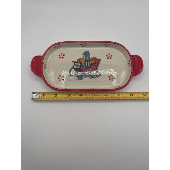 Set of 3 Temptations Christmas Serving Plates - Picture 4 of 11